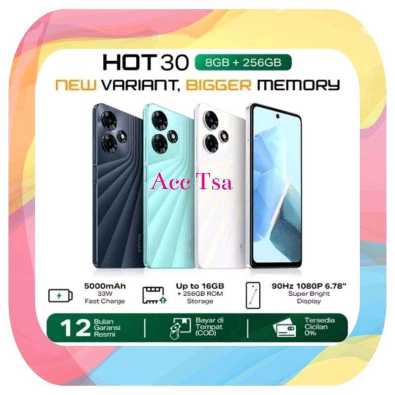 Jual Infinix hot 30 8/256gb – Garansi Resmi Di Seller Acc Tsa - Kapuk ...