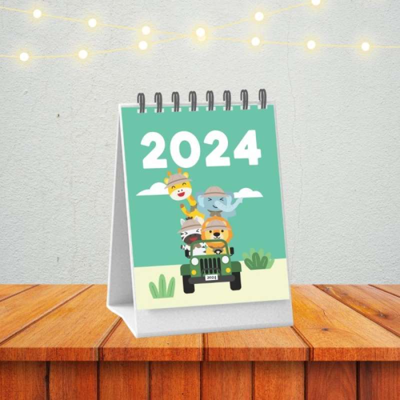 Jual NEW MODEL KALENDER 2024/KALENDER AESTHETIC 2024/KALENDER MEJA ...