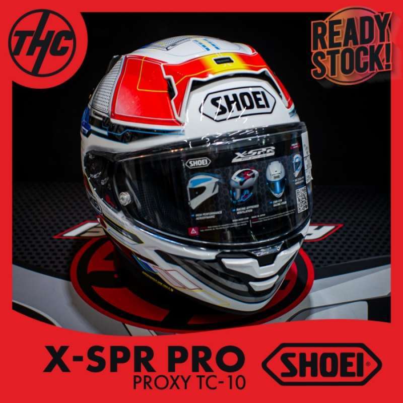 Promo Shoei X-spr Pro Proxy Tc-10 White X Spr Terlaris Promo Shoei X-spr Pro Proxy Tc-10 White X Spr Terlaris
