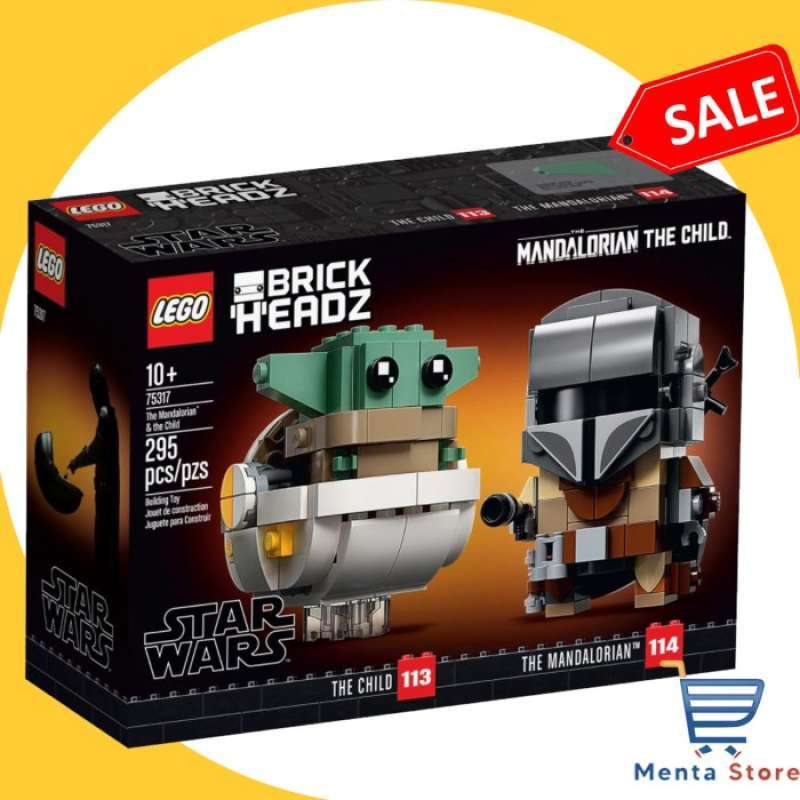 Brickheadz the mandalorian clearance
