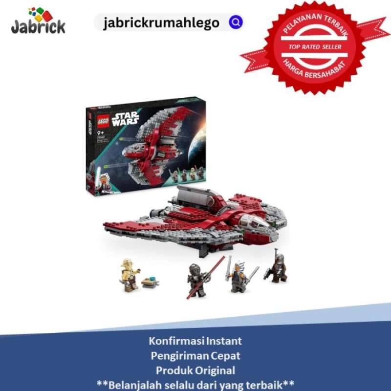 Promo LEGO 75362 Star Wars Ahsoka Tano's T-6 Jedi Shuttle Set ...