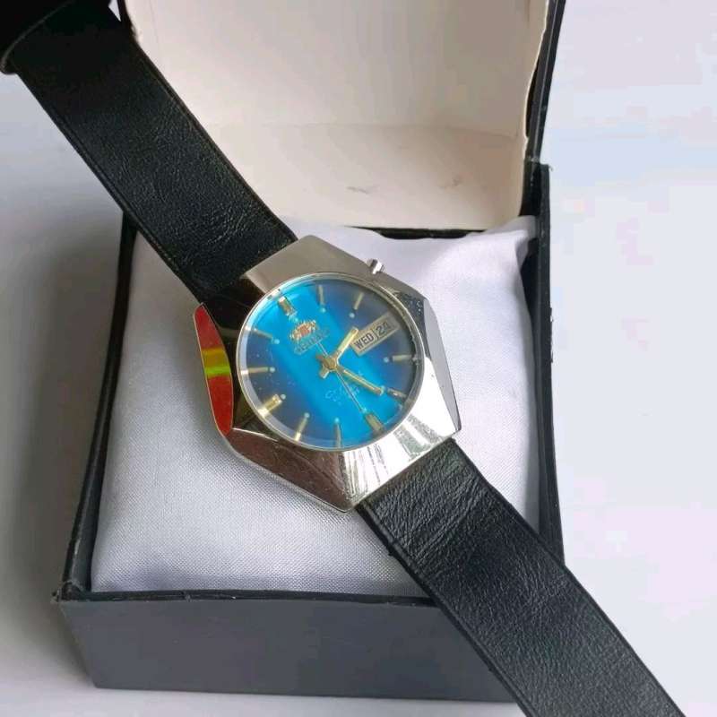 Jam tangan orient 2025 crystal 21 jewels