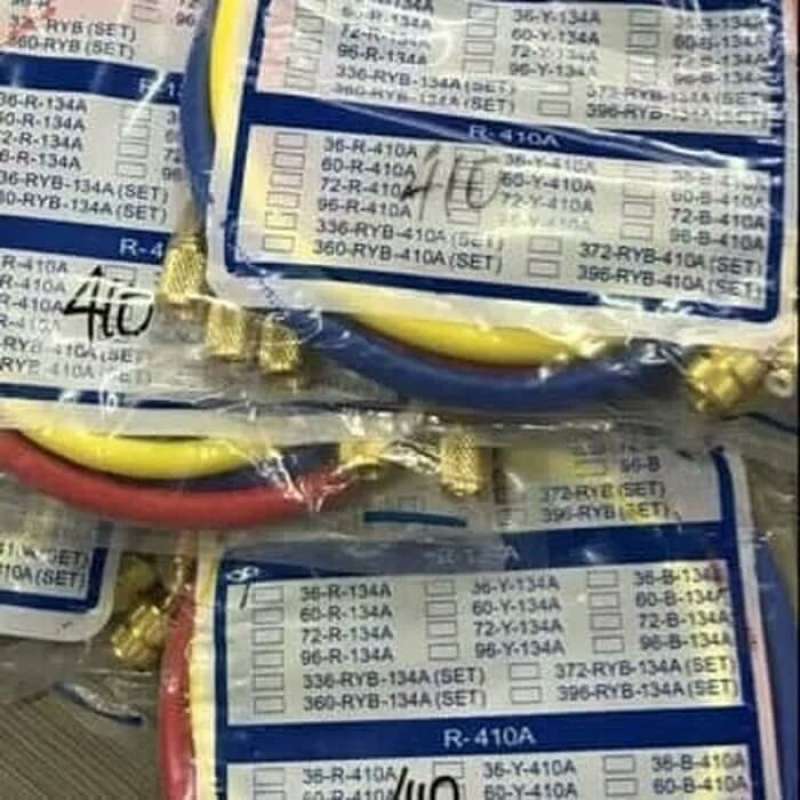 Wr40u Promo paket manifold R22 R32 atau R410 untuk isi ulang FREON AC Diskon ...