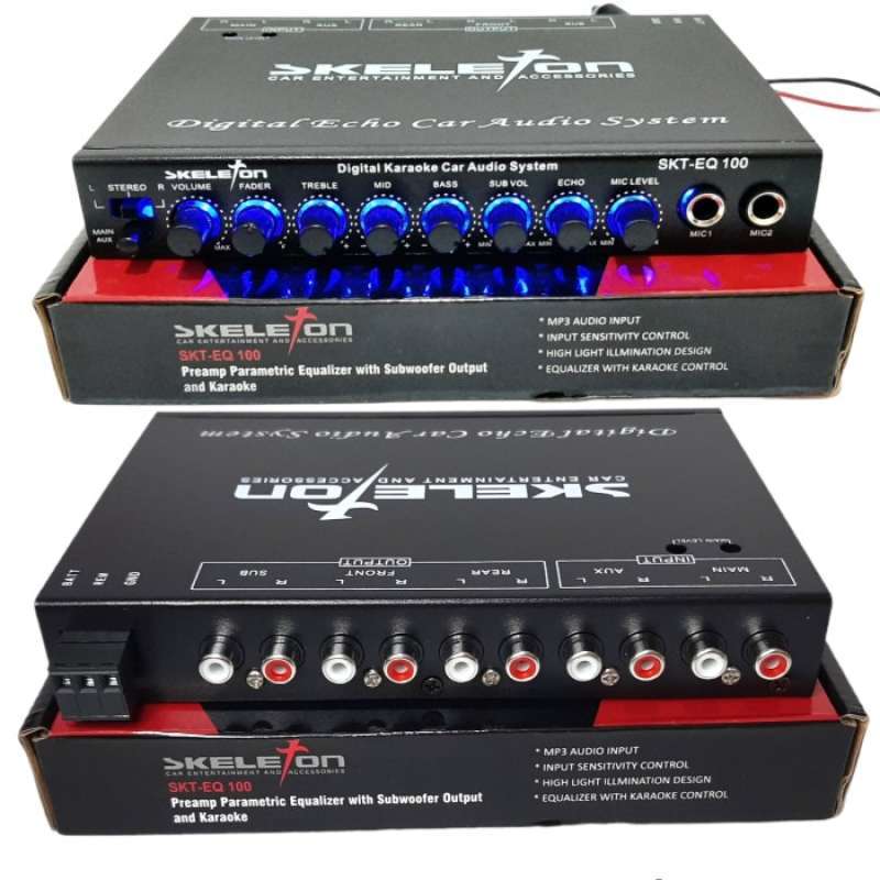 Promo Terbaik Parametric Preamp Equalizer Karaoke Skeleton Eq100