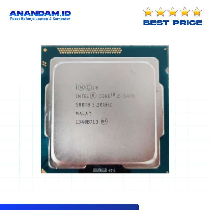Jual intel core i5 3470 tray lga 1155 - i5 3470 di Seller ANANDAM.ID ...