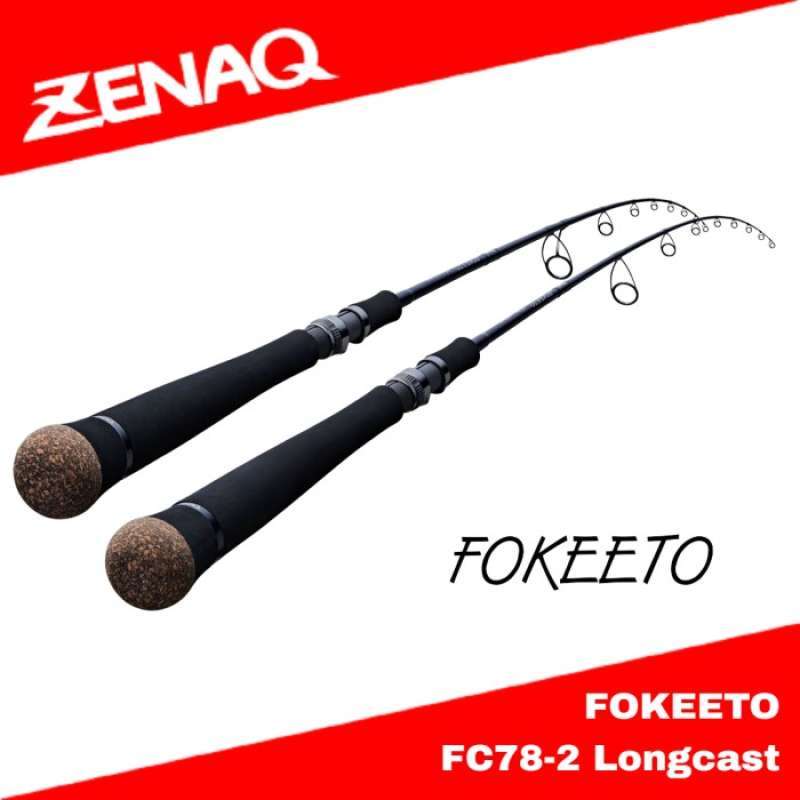 Promo Zenaq Spinning Rod Fokeeto FC78-2 Longcast Diskon 23% di Seller aaron  - Gandaria Utara, Kota Jakarta Selatan