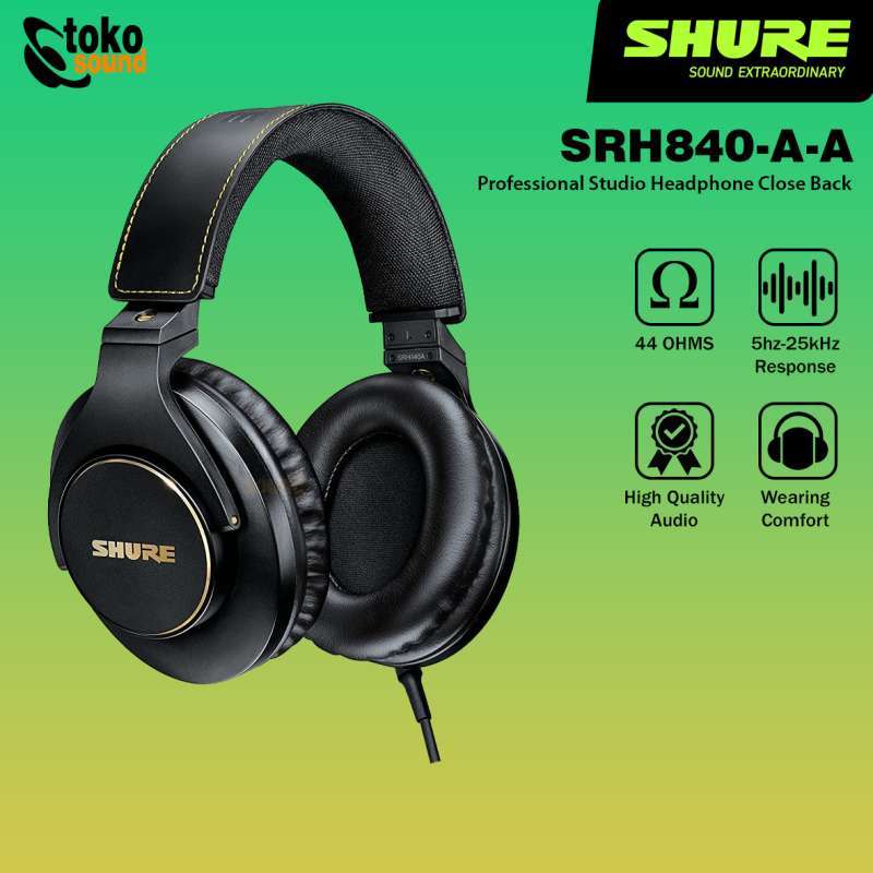 Shure Srh840 Shure Mixing Headphones SRH840 Professional