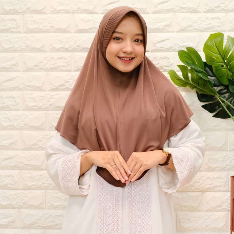 hijab bergo hamidah jersey