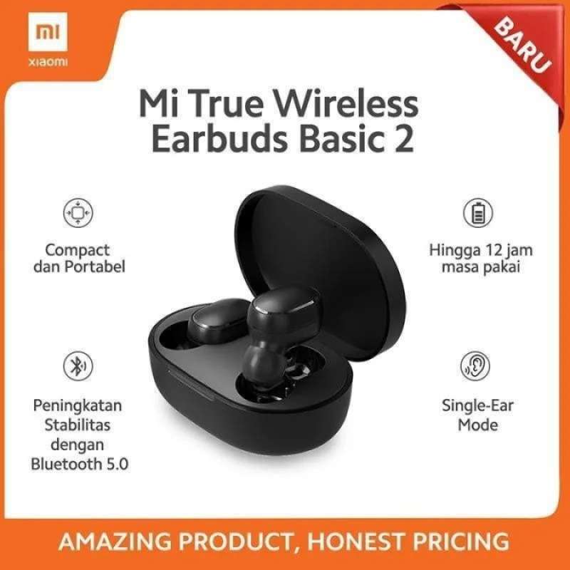 Jual Xiaomi Mi True Wireless Earbuds Basic 2 Spesifikasi Original