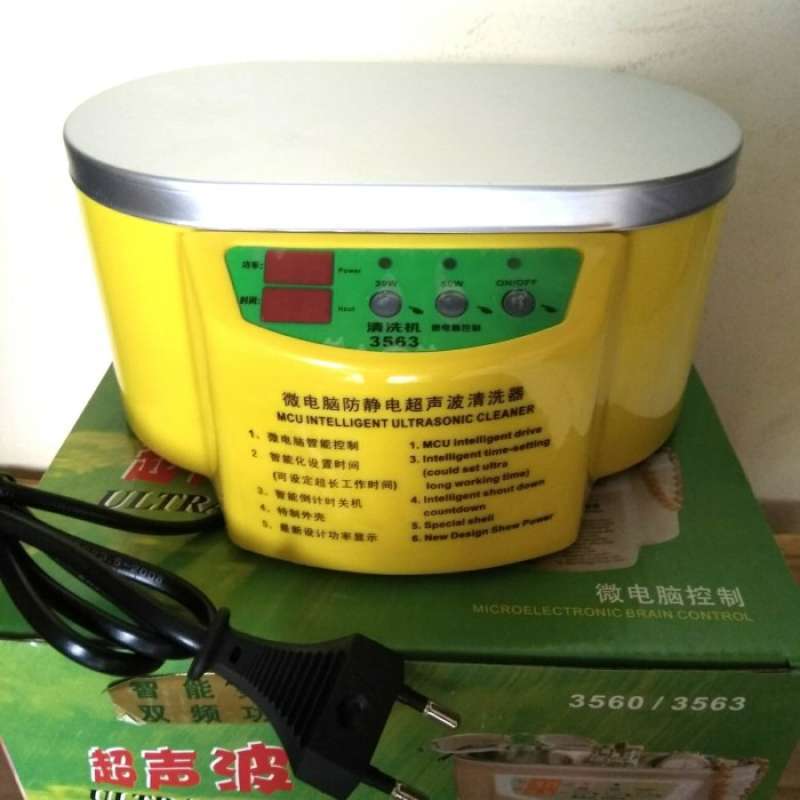 Promo ULTRASONIC CLEANER DIGITAL TIMER/MESIN PENCUCI PCB PERHIASAN KOIN