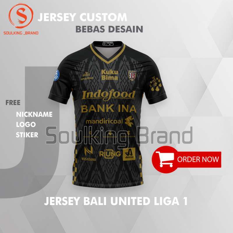 Promo JERSEY BALI UNITED THIRD 2024 LIGA 1 INDONESIA FOOTBALL SERIES