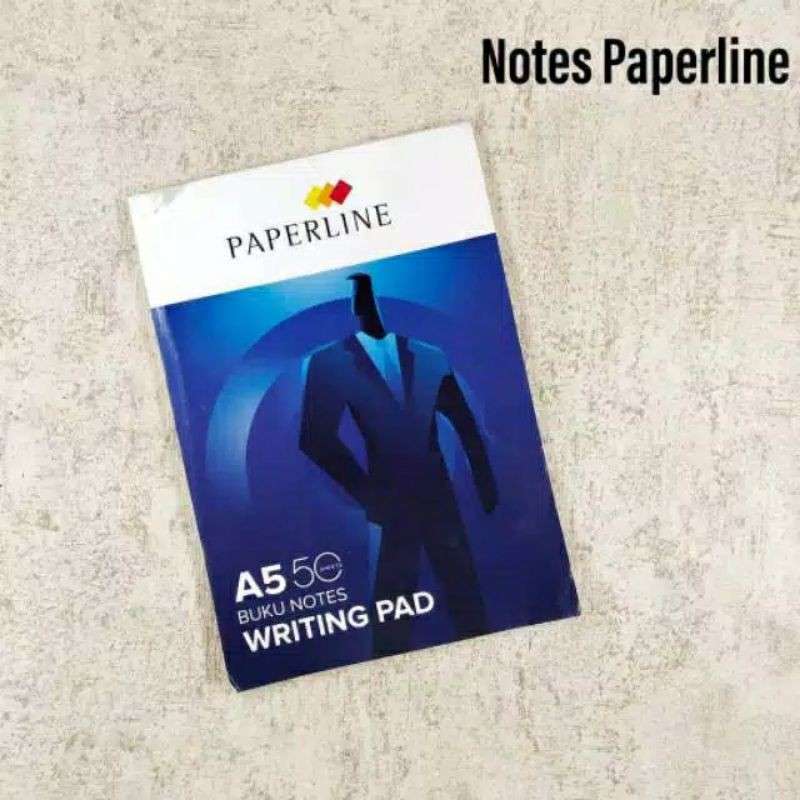 Jual Blocknote garis/ Writing Pad Paperline A5 50 lembar di Seller ...
