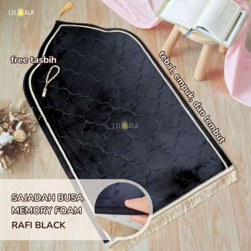 Busa Hadiah Promo Sajadah Busa Kubah Rafi Memory Foam Antislip Tebal Empuk Lembut ...
