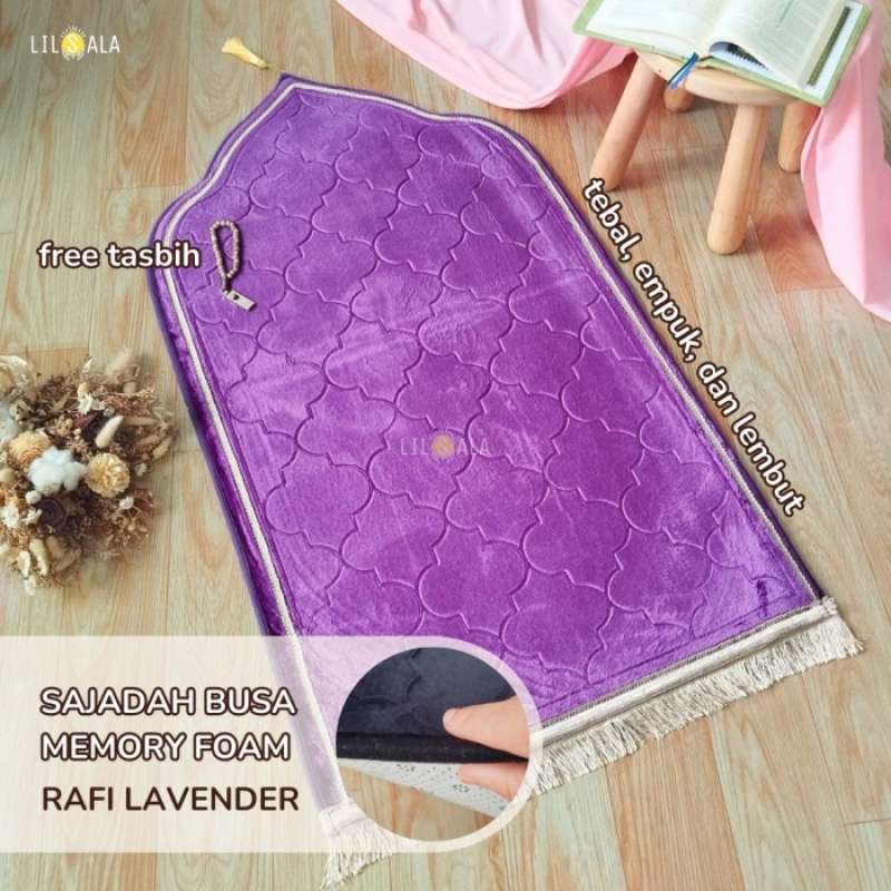 Busa Hadiah Promo Sajadah Busa Kubah Rafi Memory Foam Antislip Tebal Empuk Lembut ...