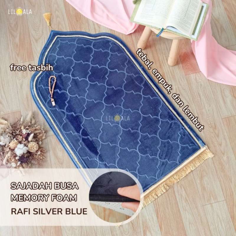 Busa Hadiah Promo Sajadah Busa Kubah Rafi Memory Foam Antislip Tebal Empuk Lembut ...