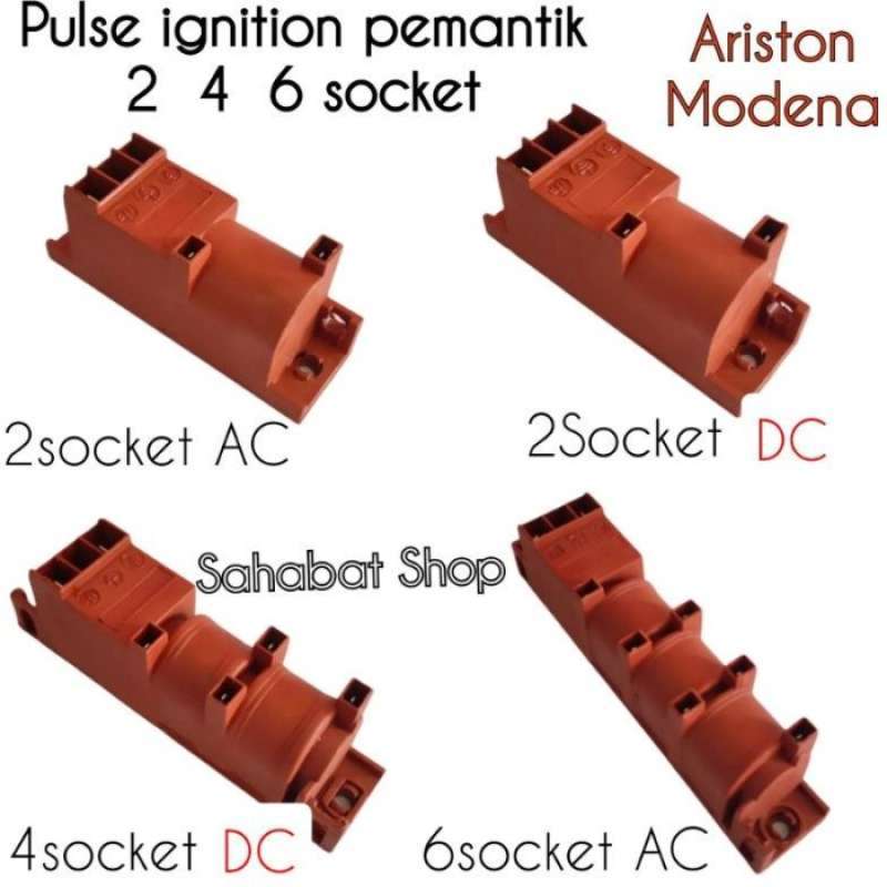 Pulse Ignition Module 4 Pin Promo Pulse Ignition Pemantik Kompor Gas Ariston Modena 2 4 6 Socket Ac ...