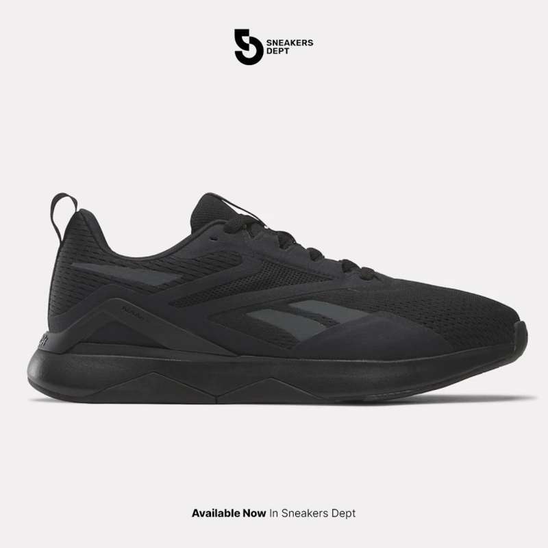 Sepatu reebok deals running hitam