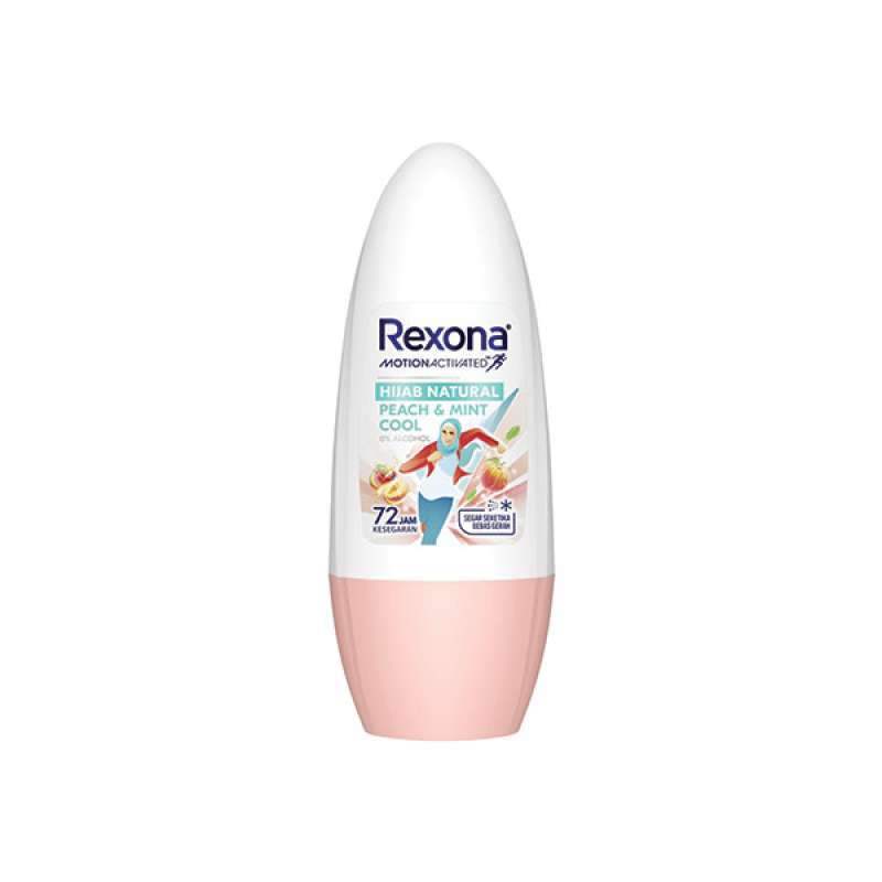 Promo Rexona Wmn Peach & Mint Cool Ro 45ml Diskon 20% Di Seller