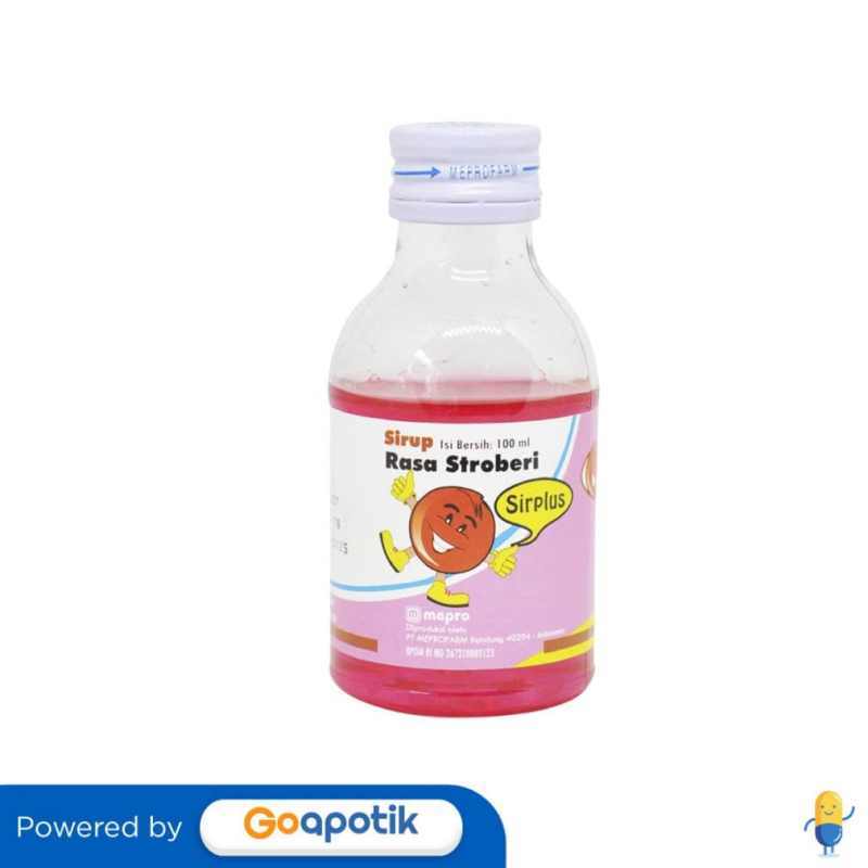 Serial Rasa Strawberry Jual Sirplus Rasa Strawberry Sirup 100 Ml Di Seller Apotek Cibarusah ...