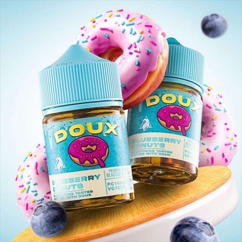 blueberry donut vape juice Jual Doux Blueberry Donuts 60ml By Jvs X After Eight Di Seller Nnvape -  Cengkareng Barat, Kota Jakarta Barat
