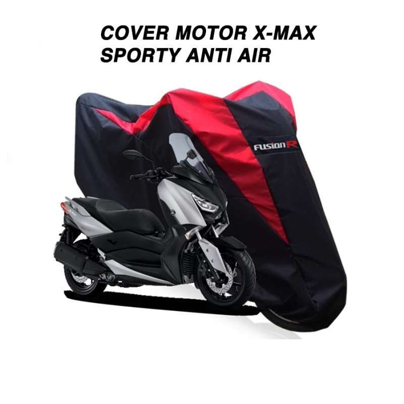 Promo Sarung Cover Motor Yamaha Xmax Xmax Waterproof Biru List Hitam