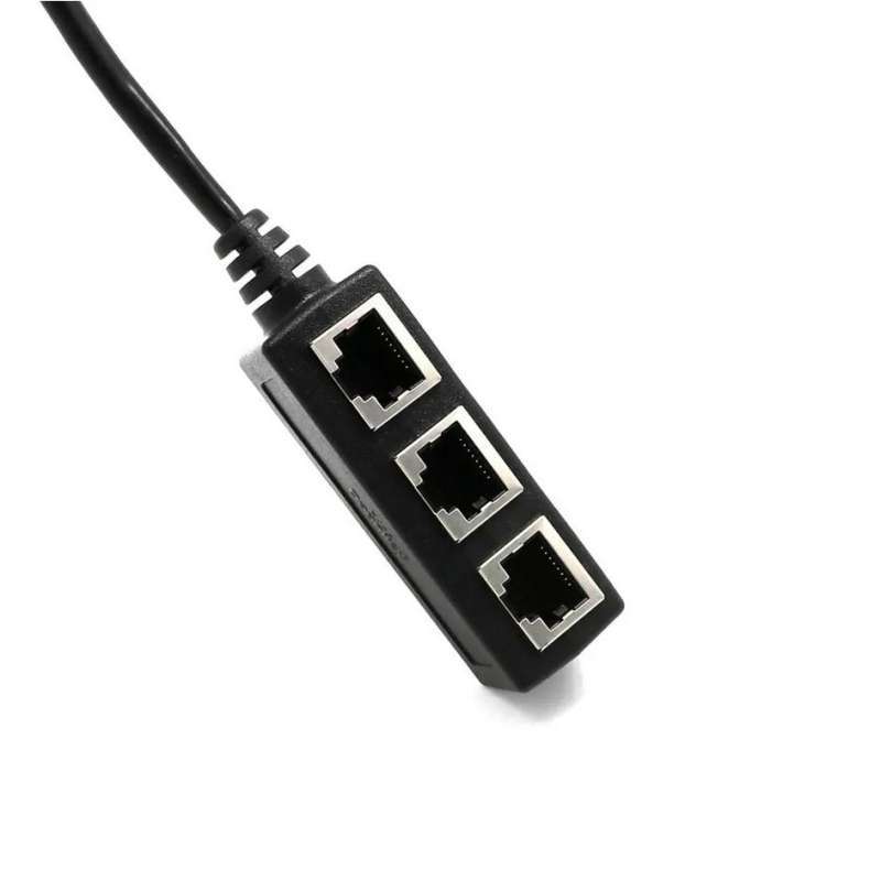 Utp Router Jual Splitter Rj45 Lan Ethernet Network Connector Hub 3 Port Aksesoris ...