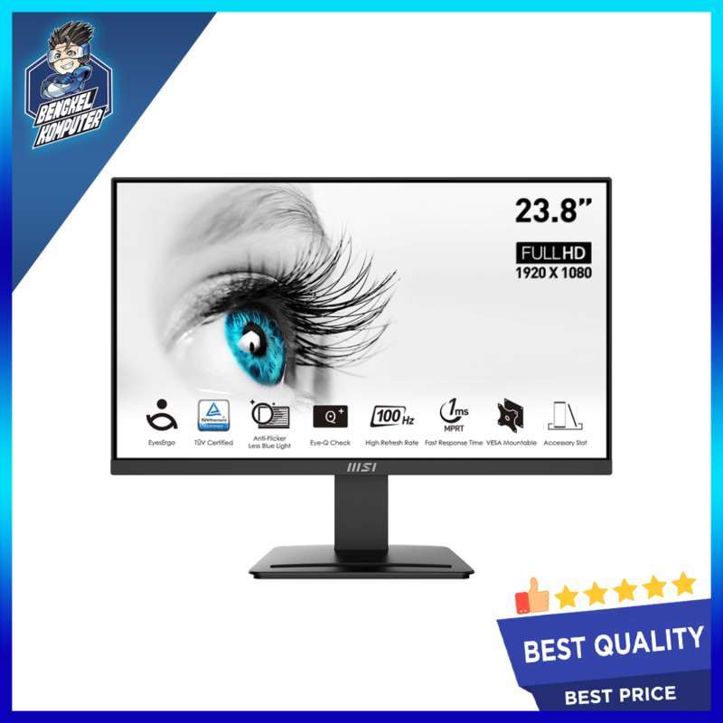 Jual Monitor Msi Pro Mp2412 Va 100hz 1ms Di Seller Bengkelkomputerptk ...