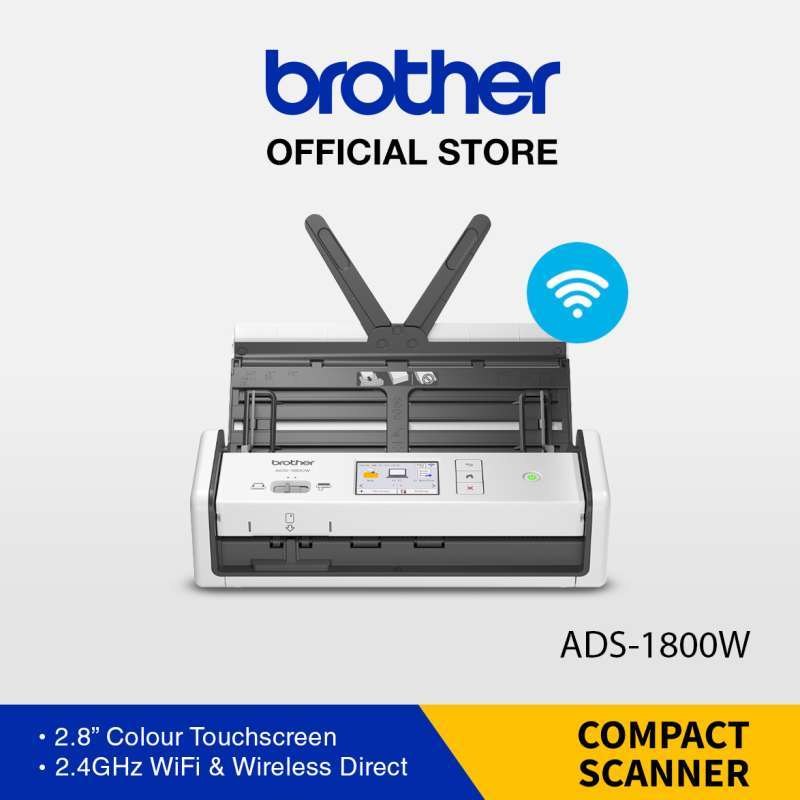 Jual Scanner Brother Ads-1800w Portable Document Scanner Di Seller Brother  Store - Mangga Dua Selatan, Kota Jakarta Pusat | Blibli