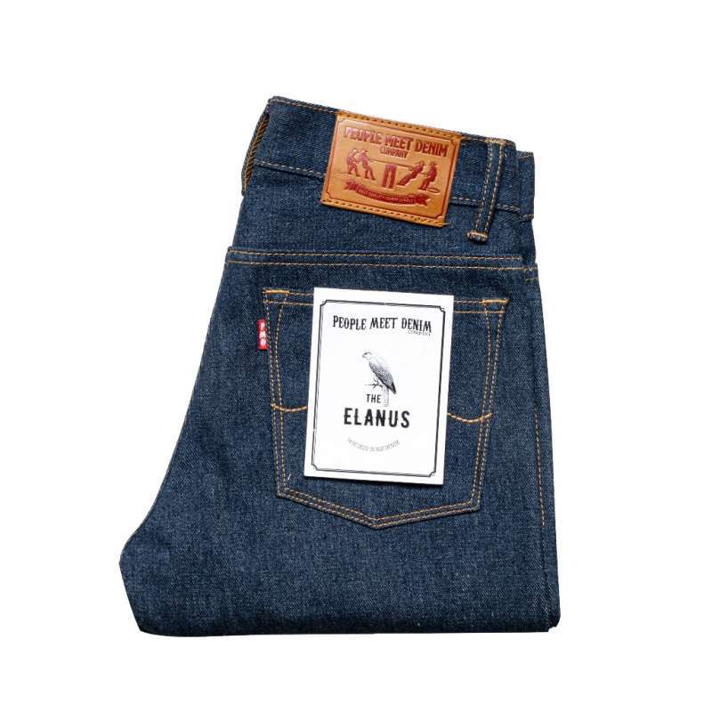 Promo Pmd Co Elanus 14 Oz Blue Indigo Denim Selvedge