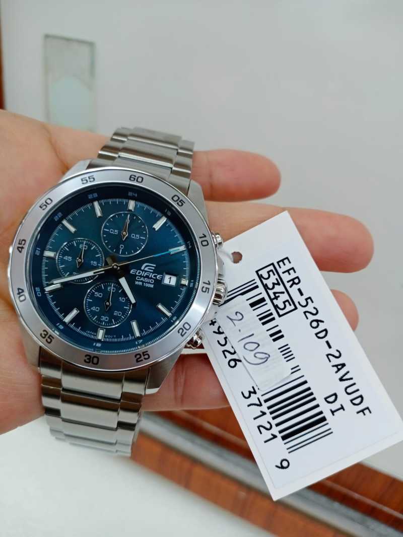 Jual Original 100%!! Casio Edifice Efr-526d-2avudf Jam Tangan Pria