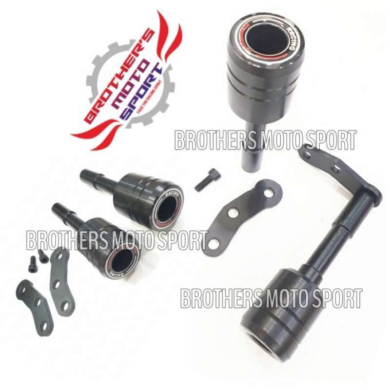 Promo Frame Slider Z250 Pelindung Body Ninja Z250 Pengaman Fairing Z250