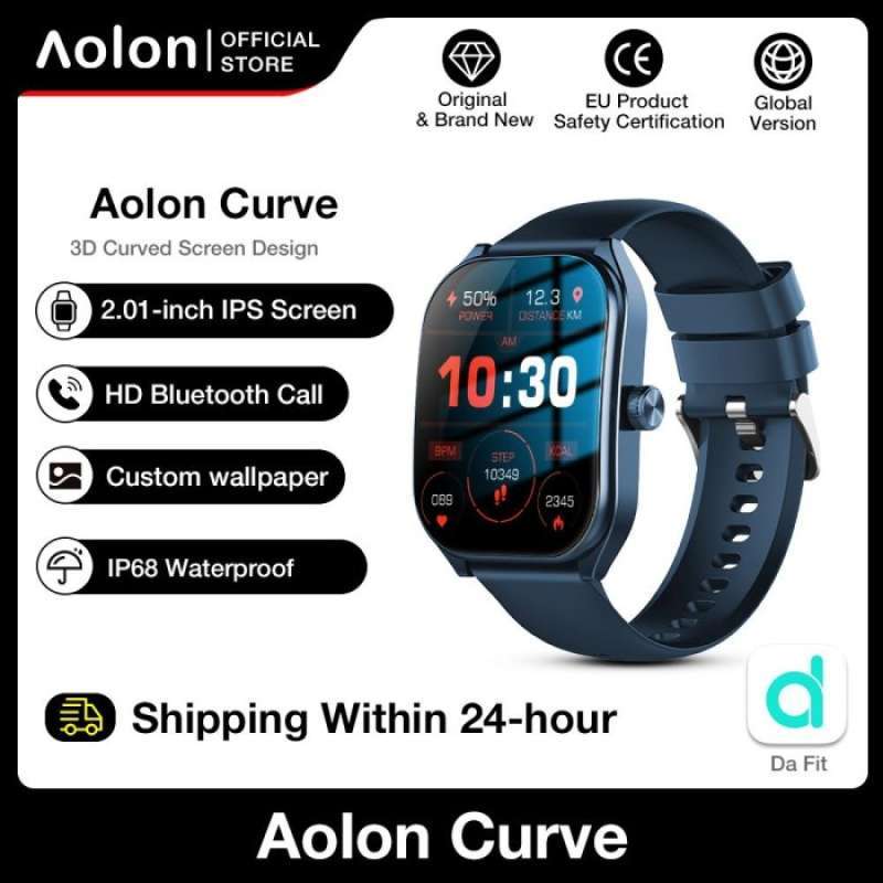 Jual Aolon Original Smartwatch Waterproof Jam Tangan Smart Fitness Tracker Blue Di Seller Lala Homestore Sukamanah Kota Tasikmalaya Blibli