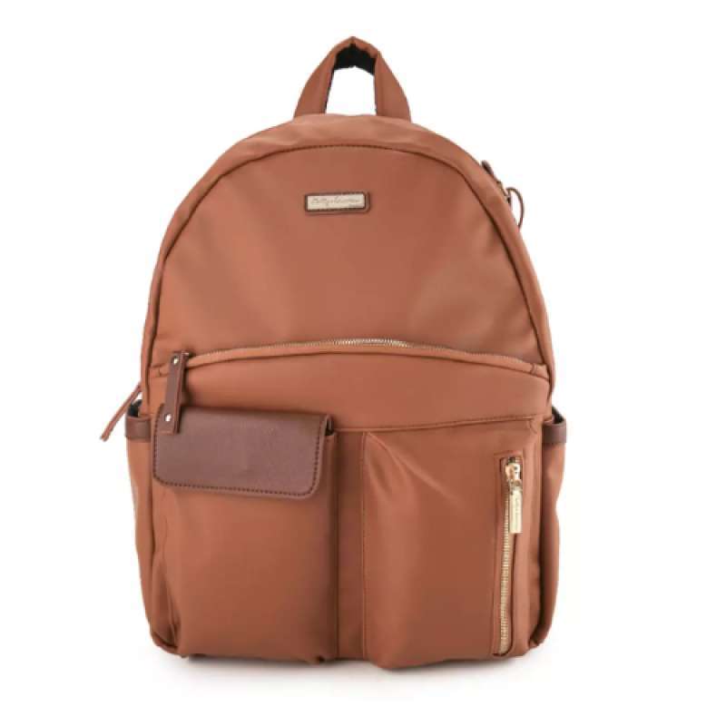 Jual Phillipe Jourdan Dominica Backpack Wanita Brown (nylon) Di