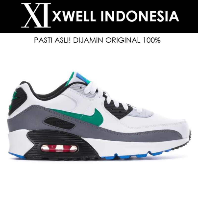 Sepatu Sneakers Wanita Original Nike Air Max 90 LTR GS White Stadium Green DV3607102