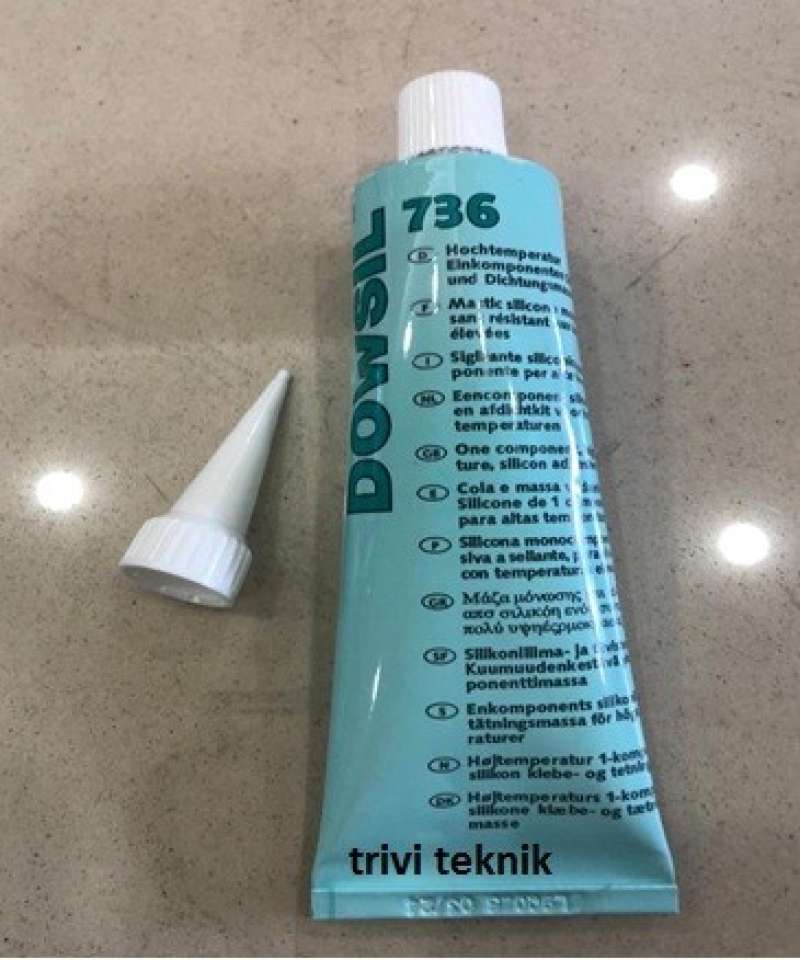 Promo Dow Corning Rtv 736 Red,dowcorning Heat Resistant Silicone ...