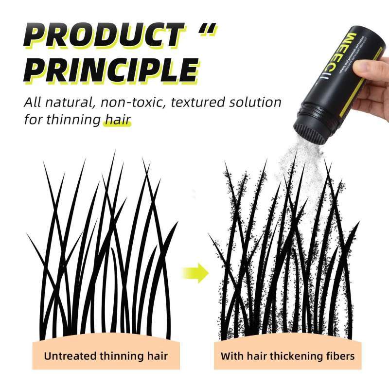 Jual Meecii Penebal Rambut Hair Fiber Powder Hair Loss Treatment 27.5g ...