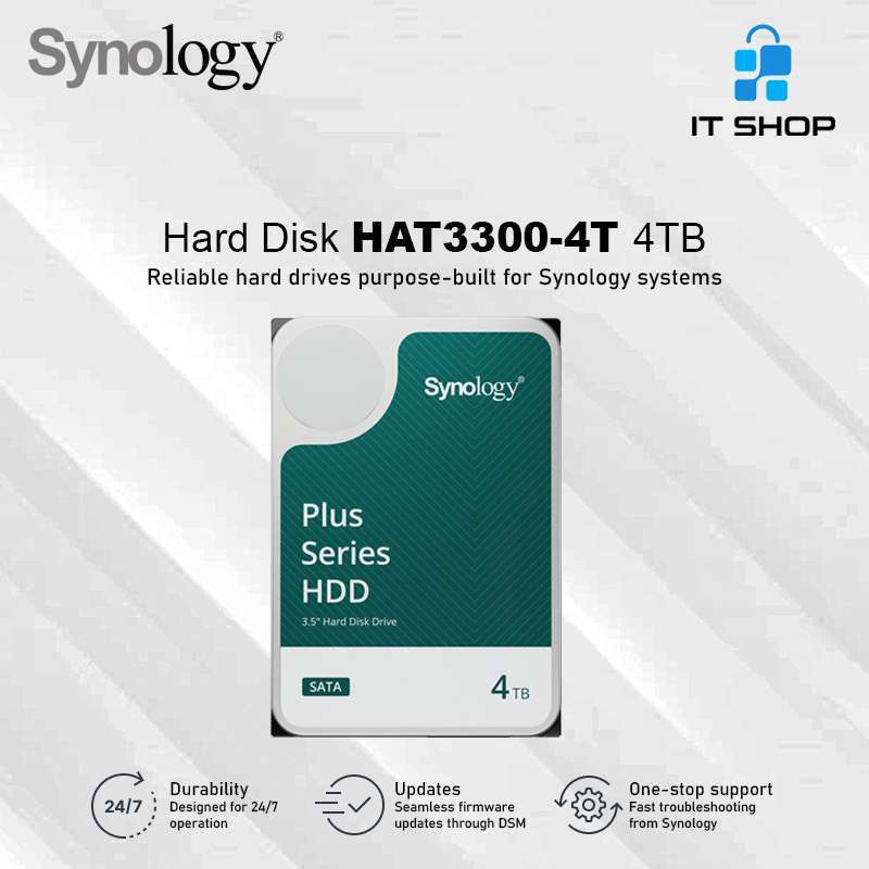 Jual Synology Hard Disk Hat3300-4t - 4tb Di Seller It Shop Official ...