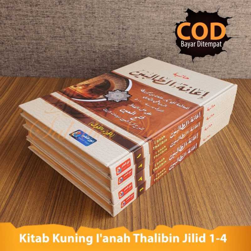 Kitab Kuning Ianah Thalibin Jilid 1 - 4 HC Kitab Kuning Ianah Lanatut