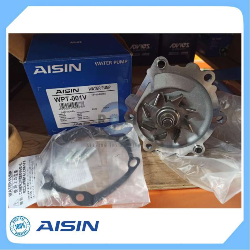 Water Pump- Toyota 5.7L 3UR Land Cruiser, Sequoia & Tundra Aisin Water Pump 2007 2017 Wpt 804