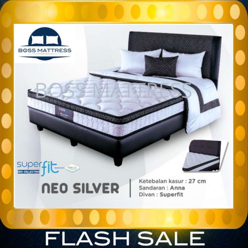 Jual Comforta Superfit Neo Silver Full Set 160 180 200 90 100 120 Di Seller Azzana Storee Meruya Selatan udik Kota Jakarta Barat Blibli