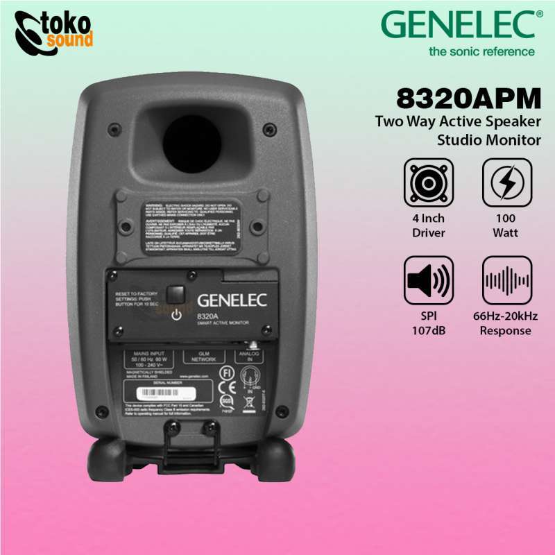 Jual Genelec 8320b 8320apm - 4 Inch Active Speaker Studio Monitor Di ...