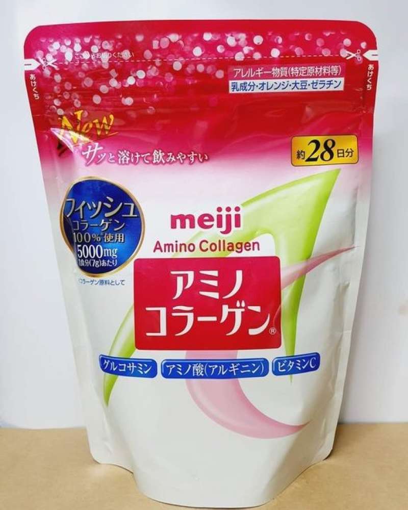 Promo Meiji Amino Pink Collagen Pelembut Kulit Collagen Refill Meiji ...