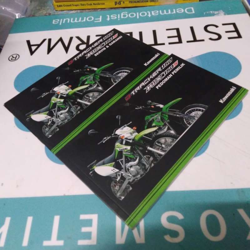 Jual Manual Book Kawasaki Klx 150s D Tracker 150 Buku Pedoman