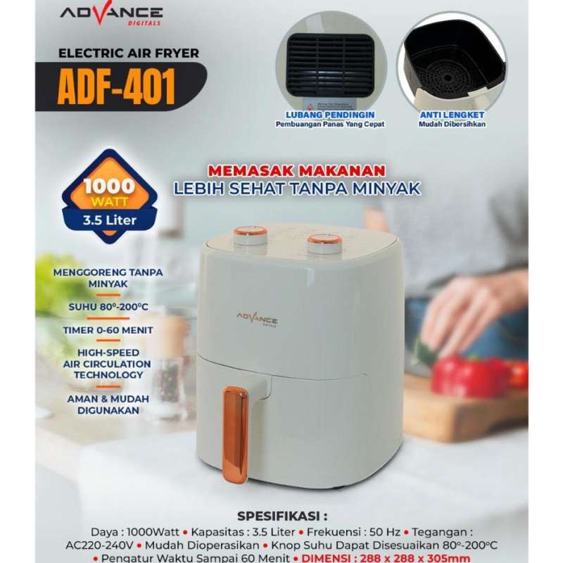 Air fryer watt kecil on sale