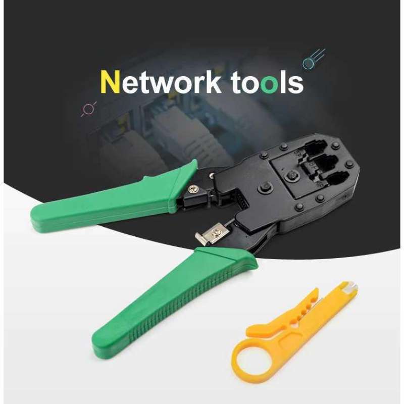 Jual Zhanyi Tang Crimper Kabel Lan Plier Network Cable Rj45 Rj-11 Ht ...