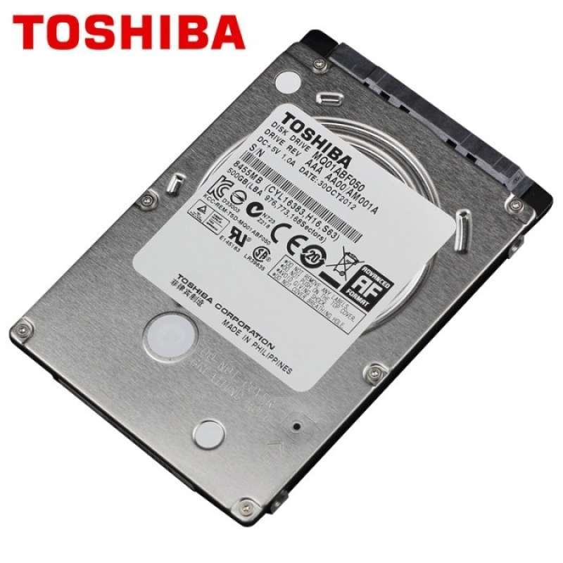 Jual Hdd Toshiba Mq01abf050 Hard Disk Mekanis 500g 2.5 Inci Sata2 5400 ...