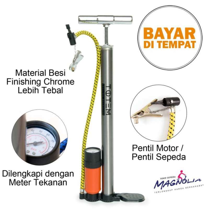 Jual Kompa - Pompa Angin Ban Sepeda Dan Motor Model Lantai Meter ...