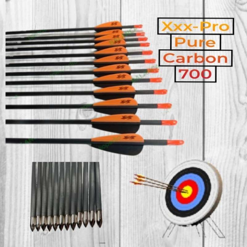 Frecce Per Tiro Con L'arco In Carbonio Da 30 Pollici Spine 500 Con - Foto 5