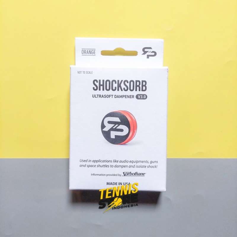 Jual Rtp Shocksorb Dampener ( Peredam Raket Tenis ) Original White Di