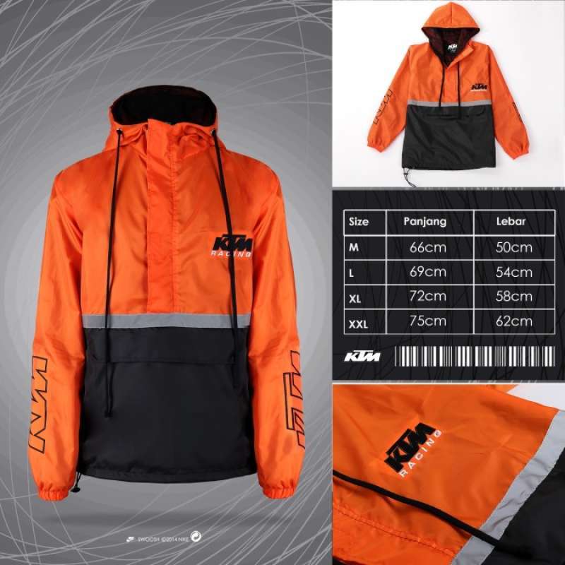Promo Jacket Cagoule Ktm Parasut Reflector Jaket Motor Waterproof Orange Black Orange Black M Diskon 23 Di Seller Gun Gun Otomotif Sukamanah Kota Tasikmalaya Blibli